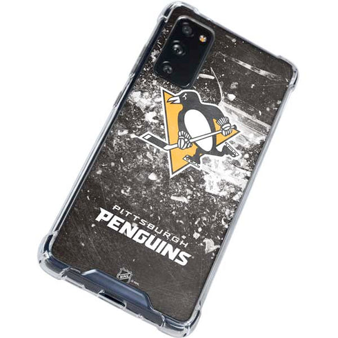 NHL Pittsburgh Penguins Frozen Galaxy S20 FE Clear Case